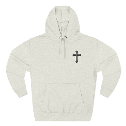 Three-Panel Fleece Hoodie