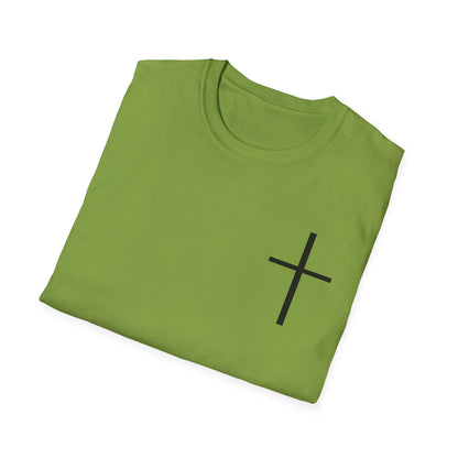 Faith Cross T‑Shirt — Proverbs 16:32 Inspirational Christian Tee