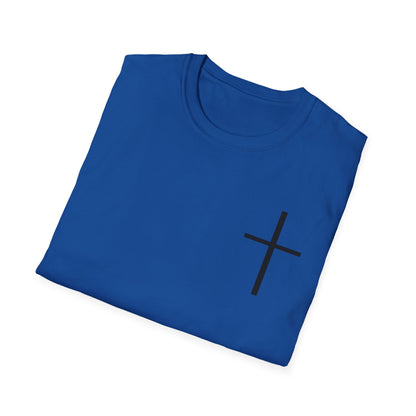 Faith Cross T‑Shirt — Proverbs 16:32 Inspirational Christian Tee