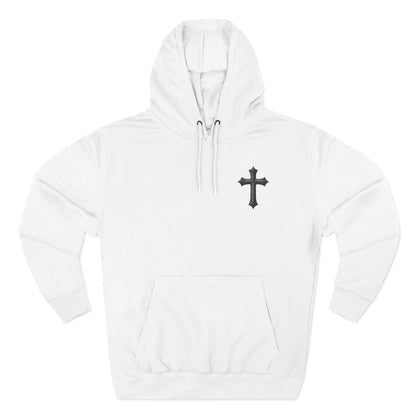 Three-Panel Fleece Hoodie