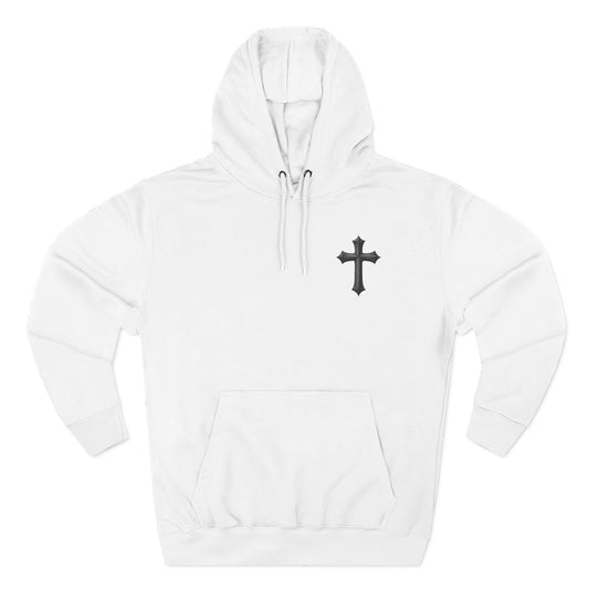 Three-Panel Fleece Hoodie