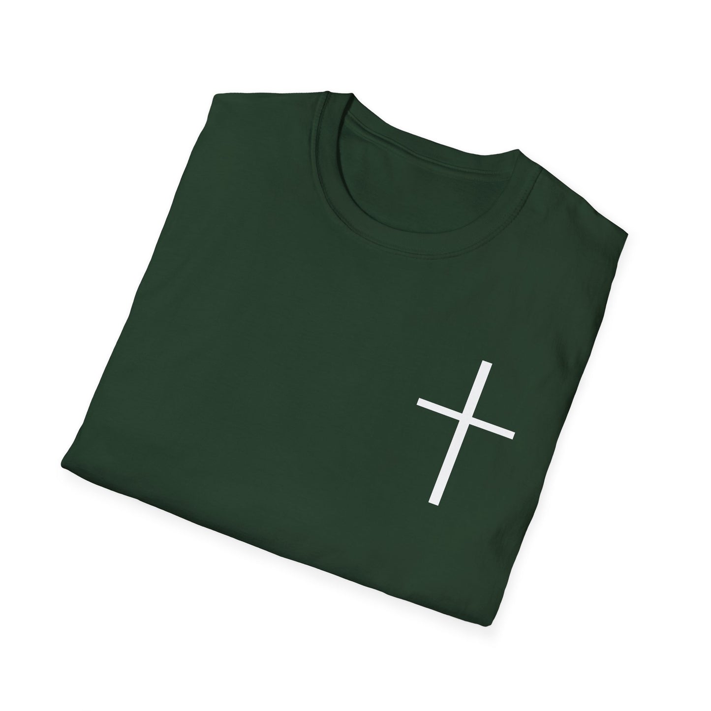 Faith Cross T‑Shirt — Proverbs 16:32 Inspirational Christian Tee
