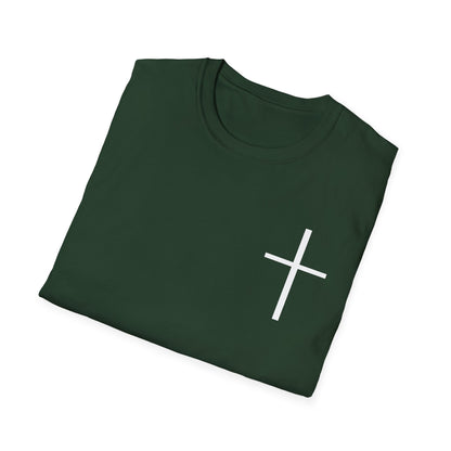 Faith Cross T‑Shirt — Proverbs 16:32 Inspirational Christian Tee