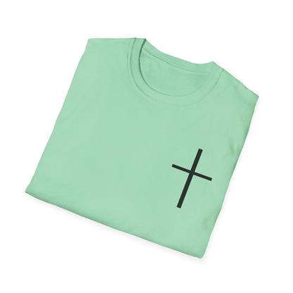 Faith Cross T‑Shirt — Proverbs 16:32 Inspirational Christian Tee