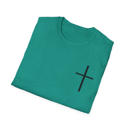 Faith Cross T‑Shirt — Proverbs 16:32 Inspirational Christian Tee