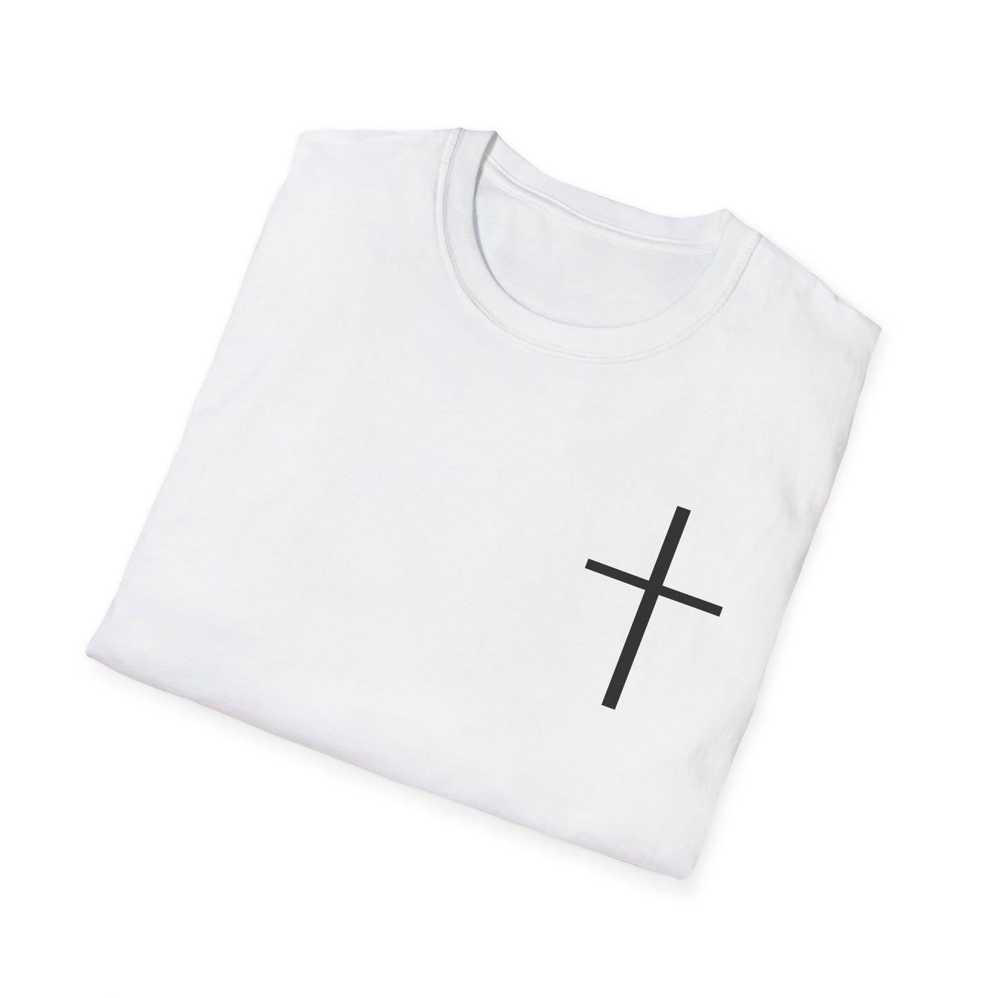 Faith Cross T‑Shirt — Proverbs 16:32 Inspirational Christian Tee