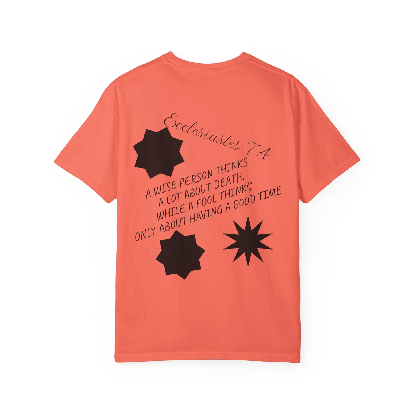 Unisex Cross Quote T-Shirt - Motivational Garment-Dyed Tee