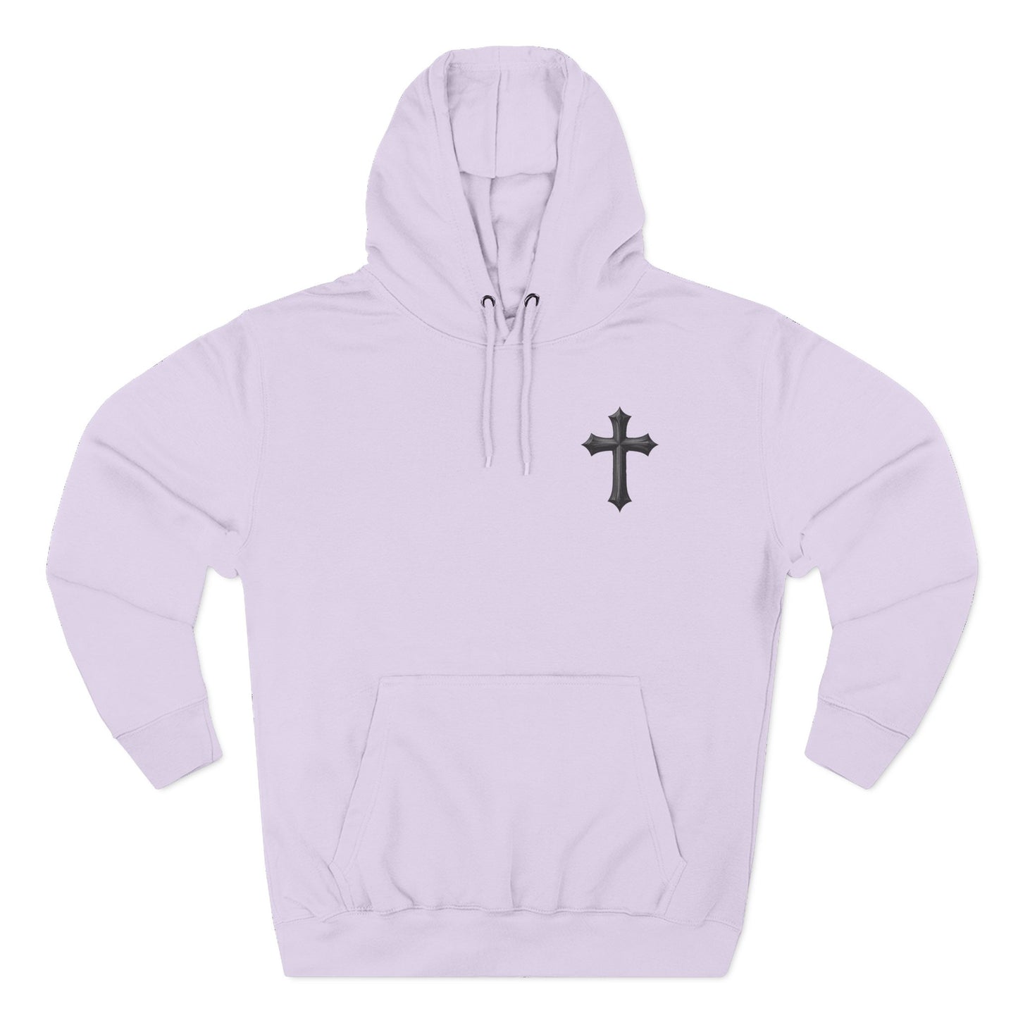 Three-Panel Fleece Hoodie