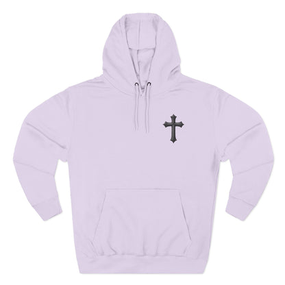 Three-Panel Fleece Hoodie