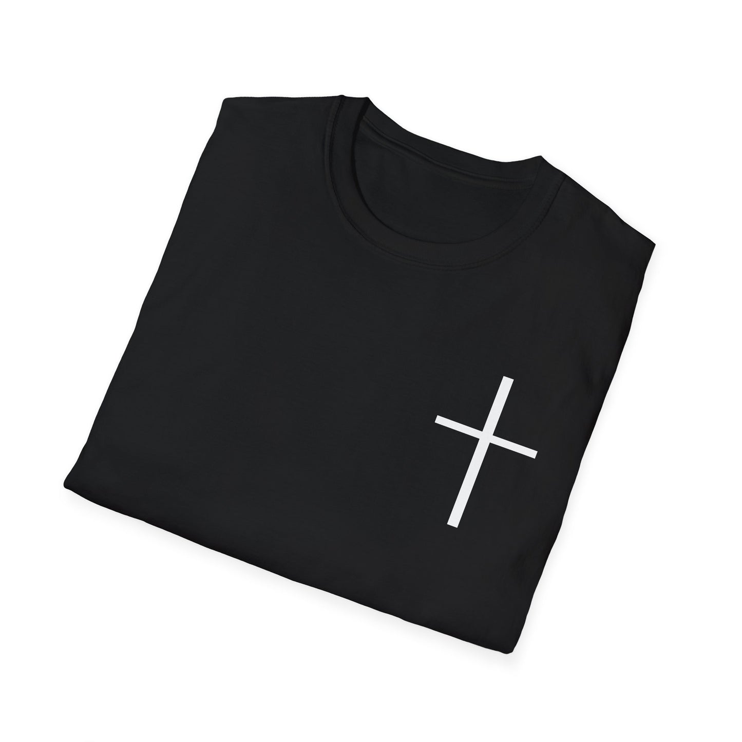 Faith Cross T‑Shirt — Proverbs 16:32 Inspirational Christian Tee