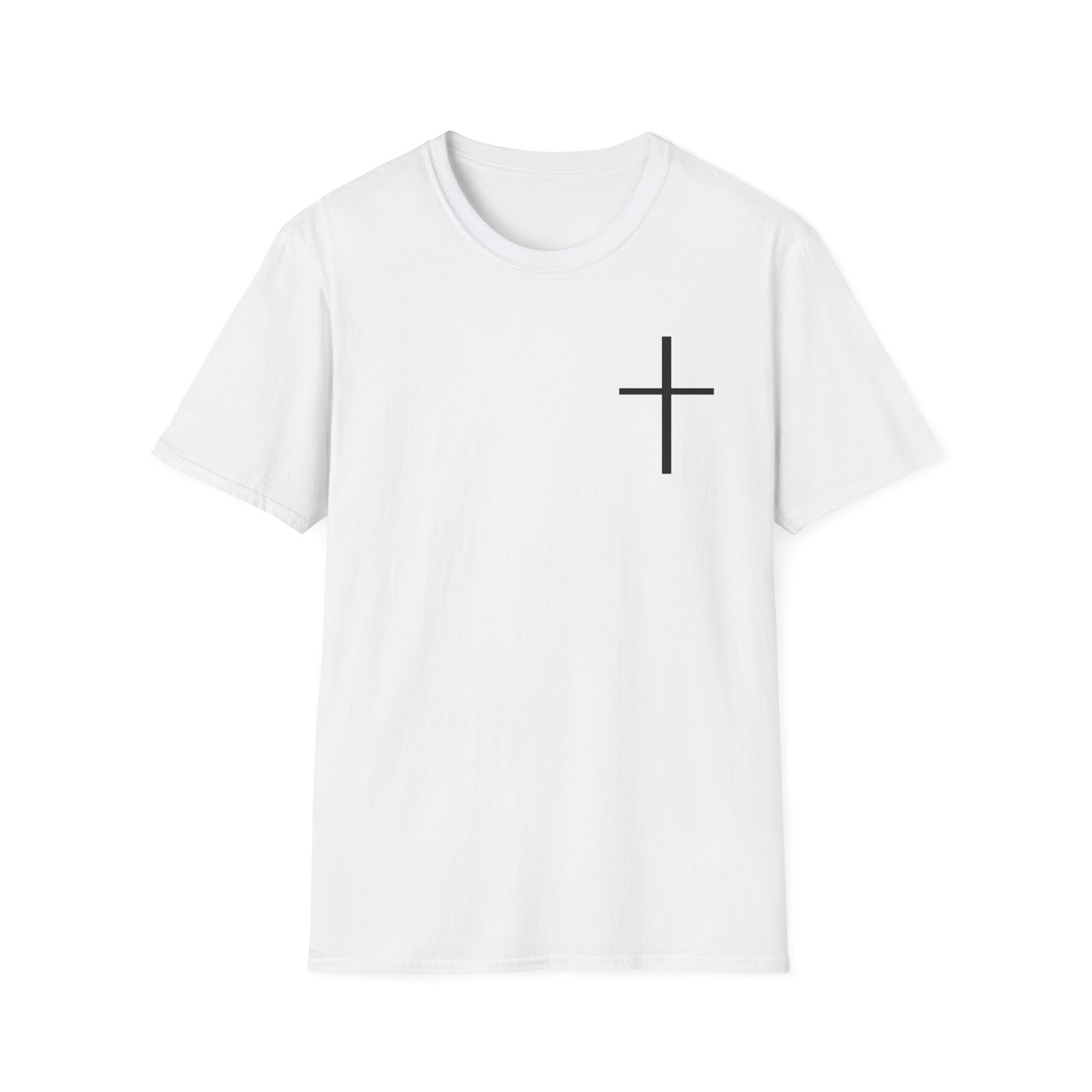 Faith Cross T‑Shirt — Proverbs 16:32 Inspirational Christian Tee