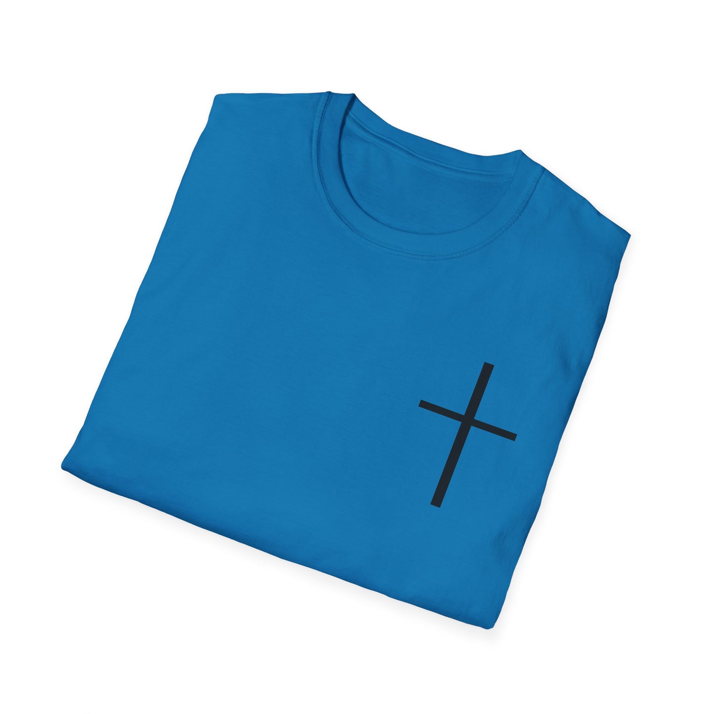 Faith Cross T‑Shirt — Proverbs 16:32 Inspirational Christian Tee