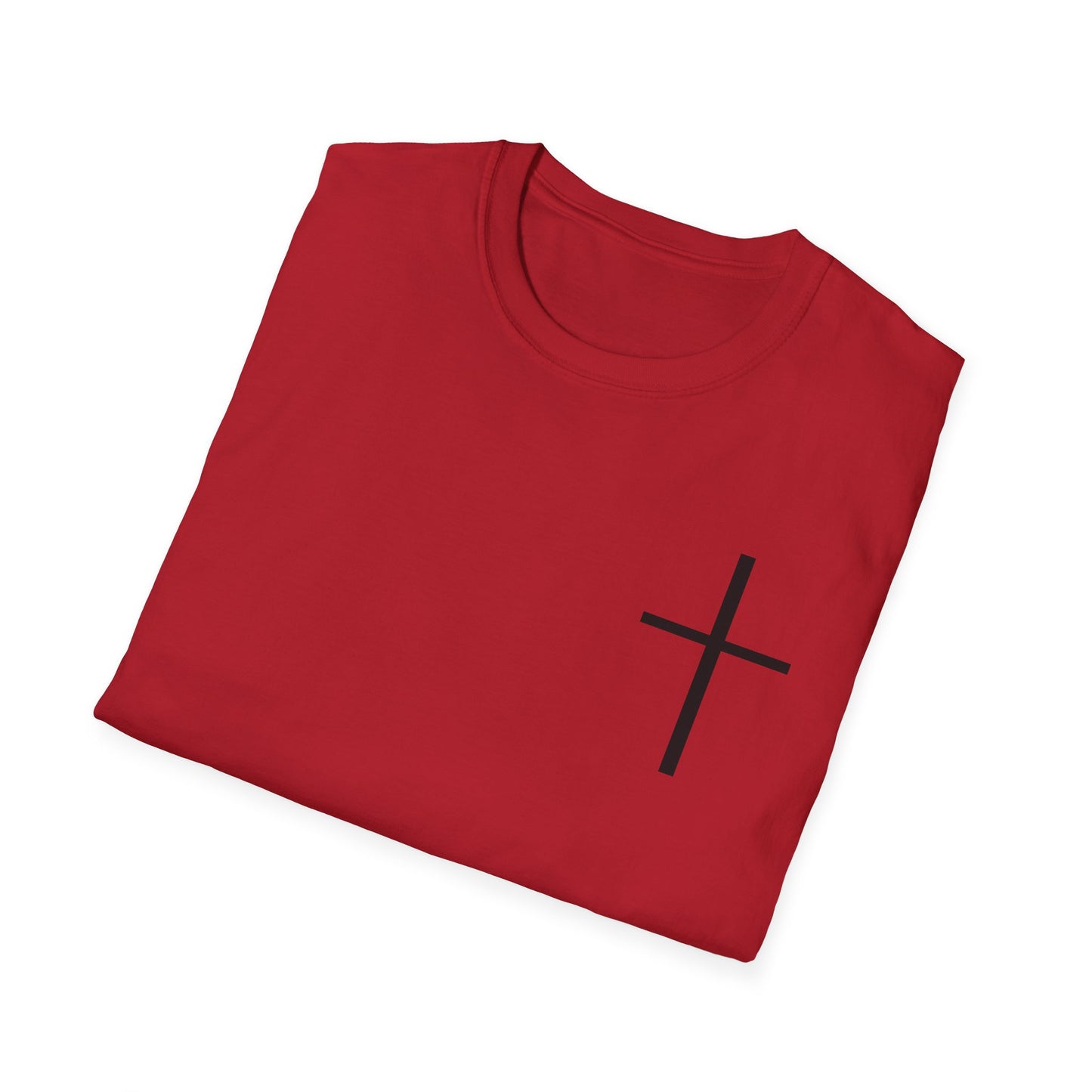 Faith Cross T‑Shirt — Proverbs 16:32 Inspirational Christian Tee
