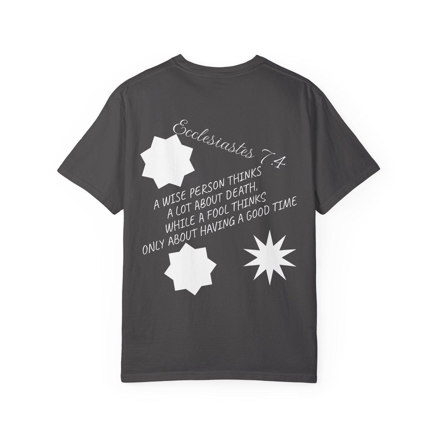 Unisex Cross Quote T-Shirt - Motivational Garment-Dyed Tee