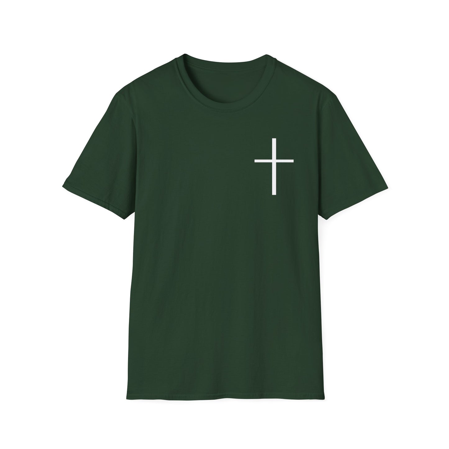 Faith Cross T‑Shirt — Proverbs 16:32 Inspirational Christian Tee