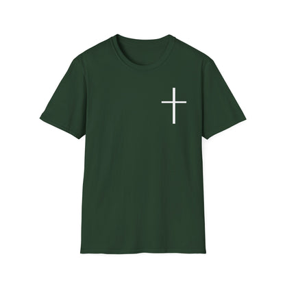 Faith Cross T‑Shirt — Proverbs 16:32 Inspirational Christian Tee