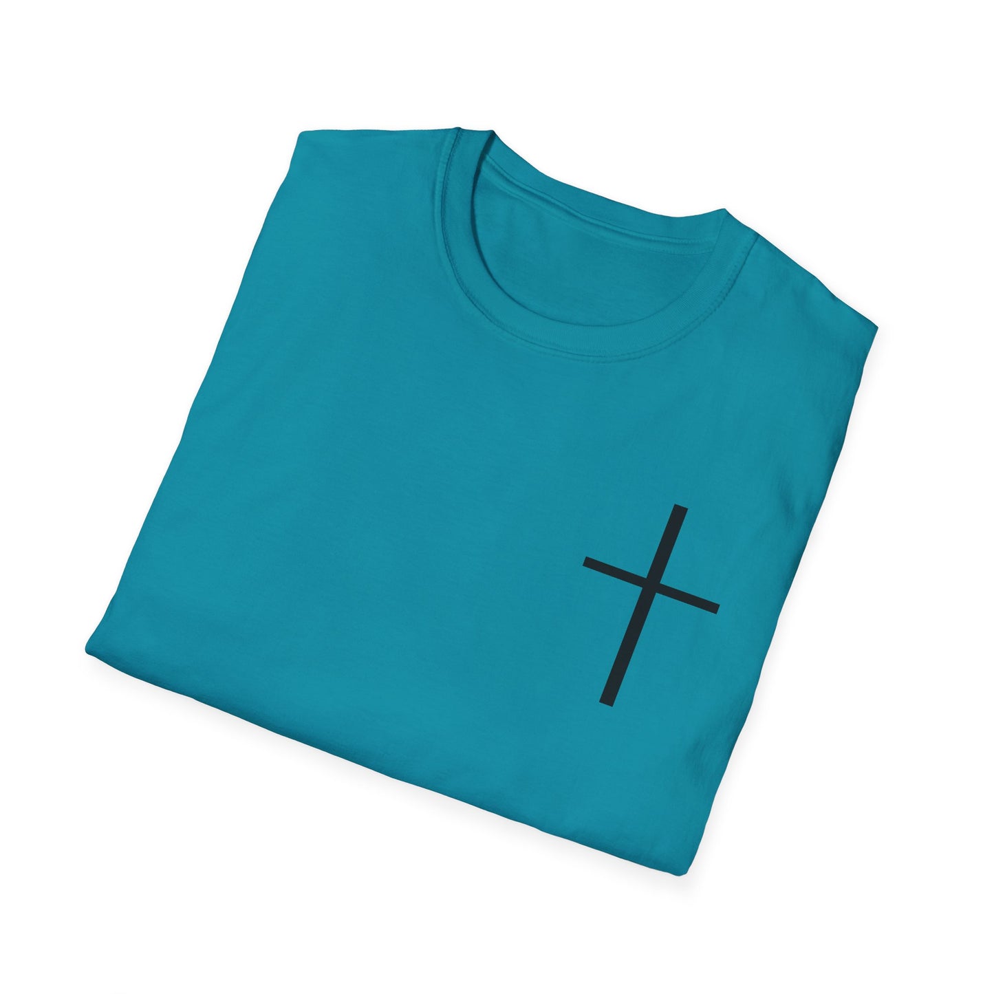 Faith Cross T‑Shirt — Proverbs 16:32 Inspirational Christian Tee