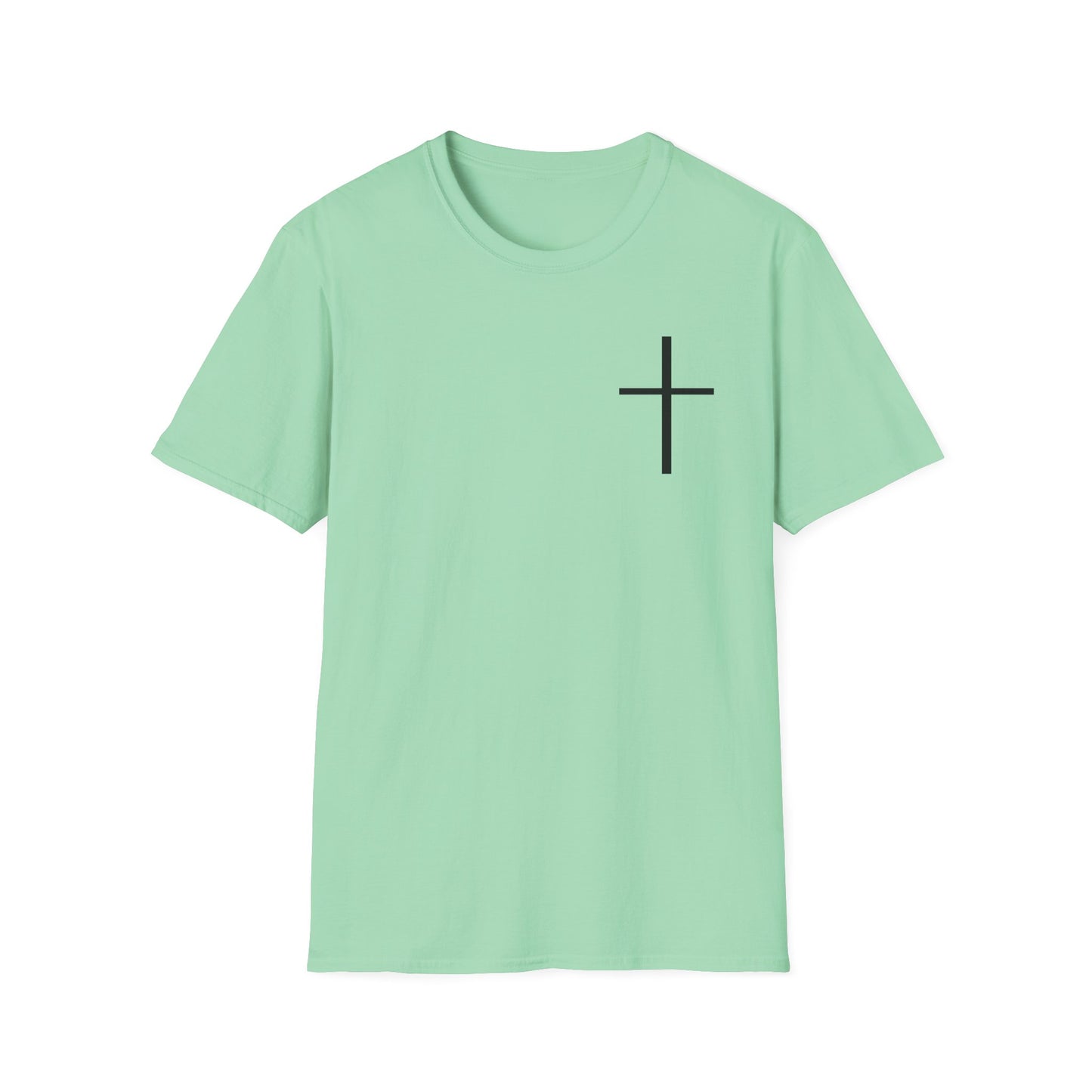 Faith Cross T‑Shirt — Proverbs 16:32 Inspirational Christian Tee