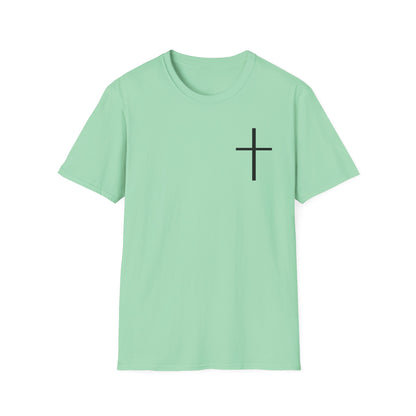 Faith Cross T‑Shirt — Proverbs 16:32 Inspirational Christian Tee